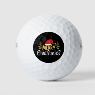 Balles De Golf Joyeux Noël