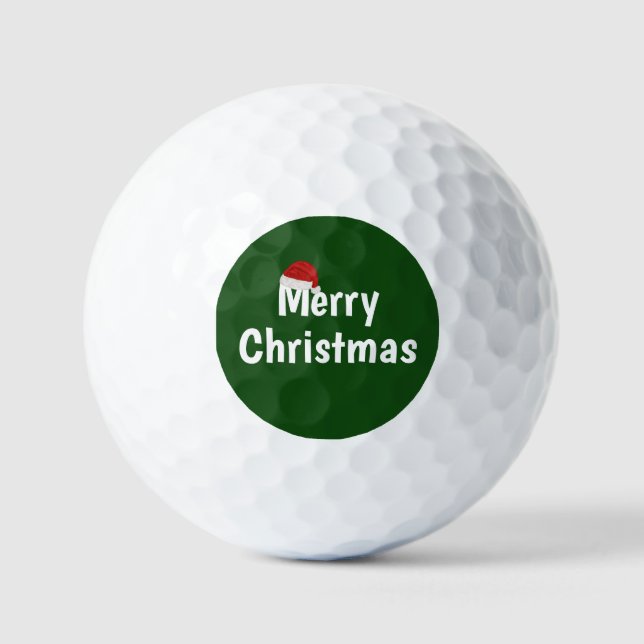 Balles De Golf Joyeux Noël (Recto)
