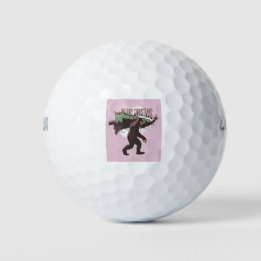 Balles De Golf Joyeux Noël Bigfoot