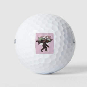 Balles De Golf Joyeux Noël de Bigfoot