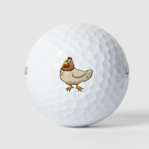 Balles De Golf Joyeux poulet