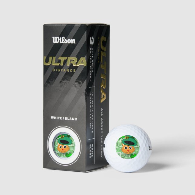 Balles De Golf Joyeux St. Patrick's Day Golf Ball (Emballage)