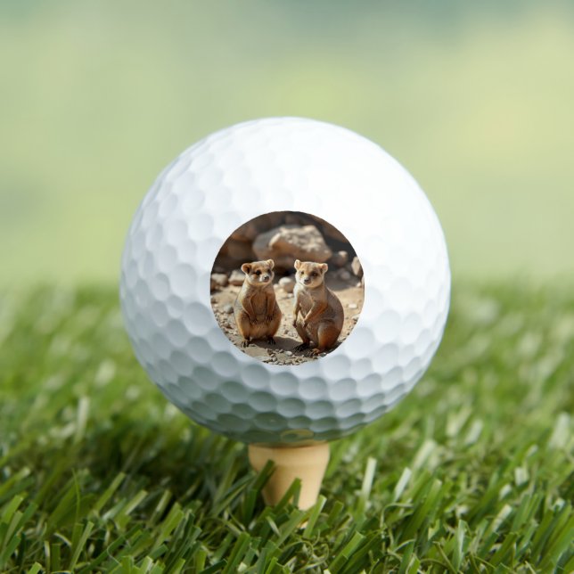 Balles De Golf Jumeaux Quokka australiens (T-shirt Insitu)