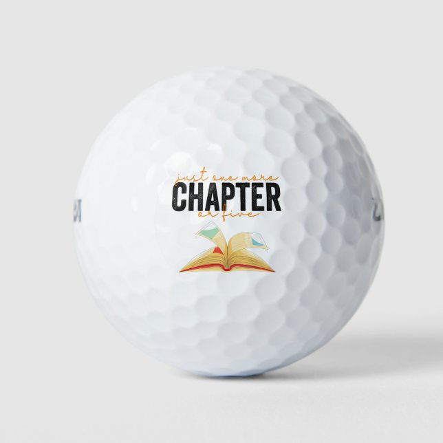 Balles De Golf Juste Un Chapitre De Plus Ou Cinq Amateurs De Livr (Devant)