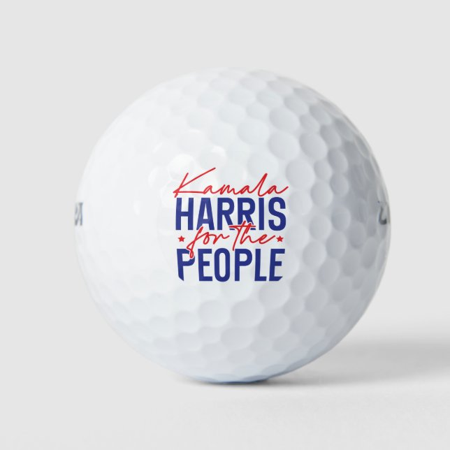 Balles De Golf Kamala Harris (Devant)