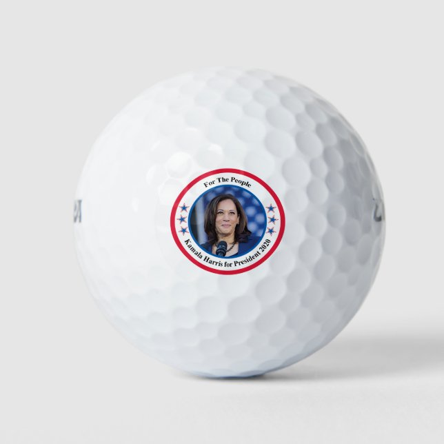 Balles De Golf Kamala Harris (Devant)