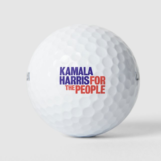 Balles De Golf Kamala Harris 2020 Kamala pour le président (Devant)