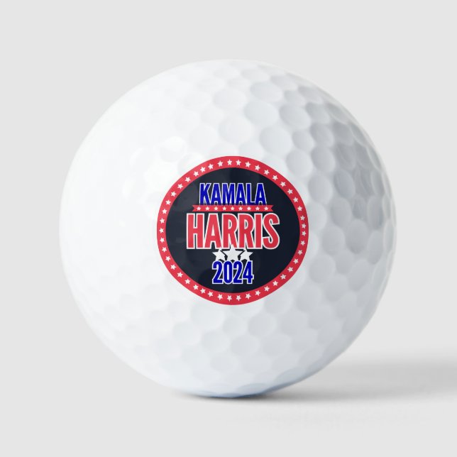 Balles De Golf Kamala Harris 2024 (Recto)