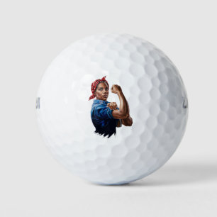 Balles De Golf Kamala Harris 2024 Rosie Le chat sans enfant Rivet