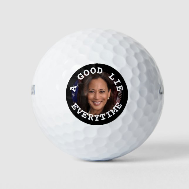 Balles De Golf Kamala Harris Bon Mie (Devant)