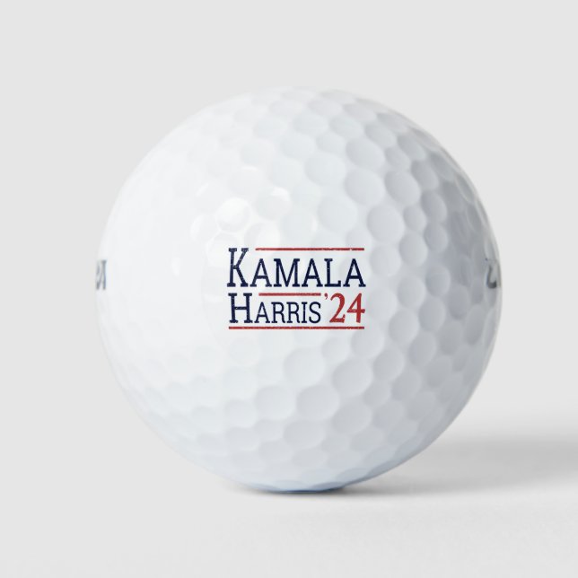 Balles De Golf Kamala Harris Election 2024 I (Devant)