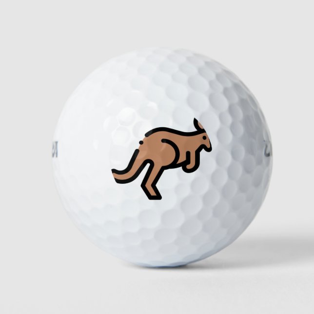 Balles De Golf Kangaroo (Devant)