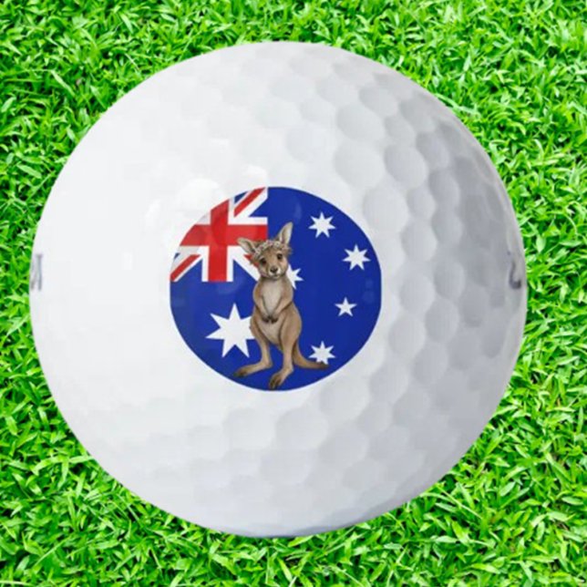 Balles De Golf Kangourou Australien (Jumping for Joy with Aussie Kangaroo Golf Balls! )