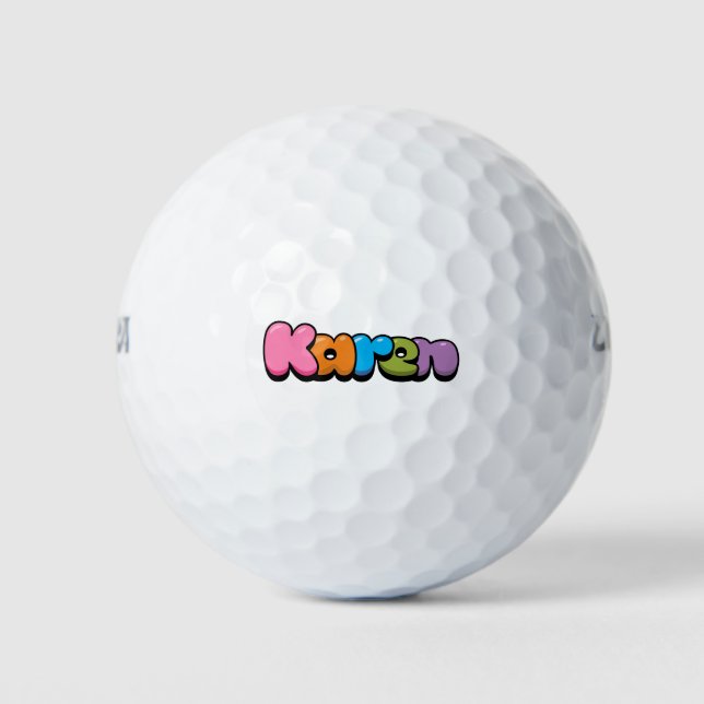 Balles De Golf Karen (Devant)