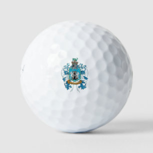 Balles De Golf Kelly Family Crest / Armoiries Golf Ball