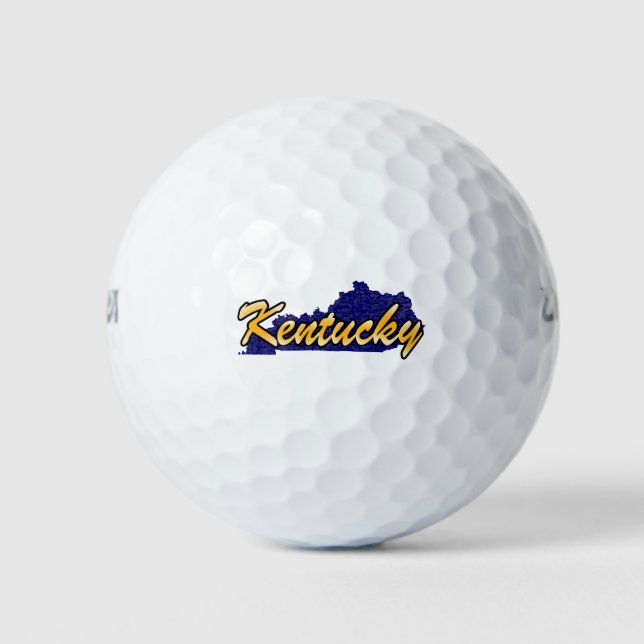 Balles De Golf Kentucky (Devant)