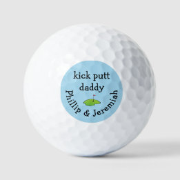Balles De Golf Kick Putt Daddy Nom de famille