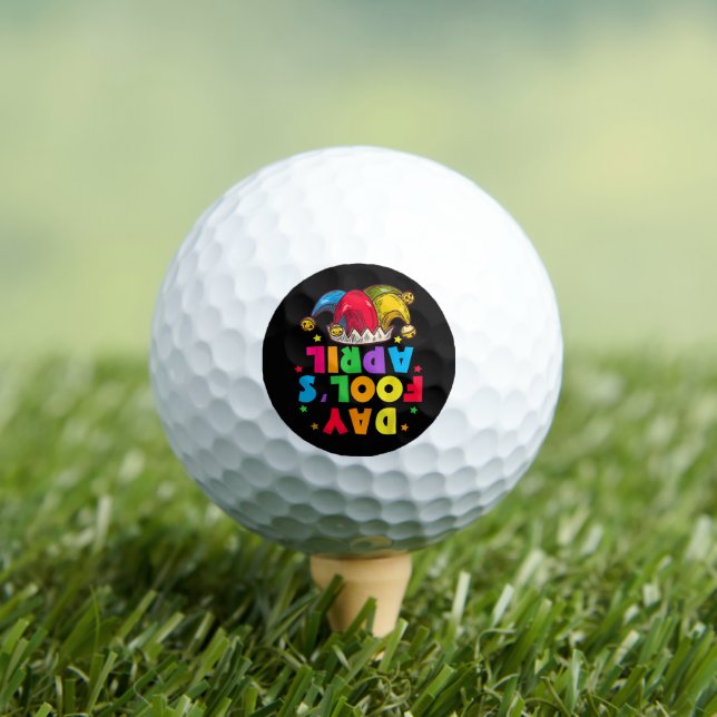 Balles De Golf Kit de blagues drôles pour le 1er avril (T-shirt Insitu)