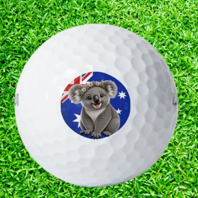 Balles De Golf Koala Australien (Swing happy with Aussie Koala Golf!)