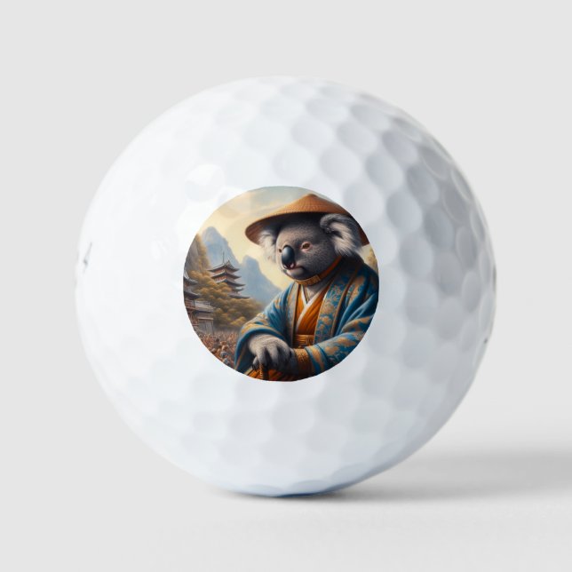 Balles De Golf Koala Japon ancien (Devant)