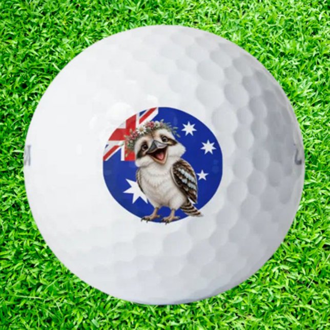 Balles De Golf Kookaburra de rire australien    (unmistakable kookaburra attitude that turns every round into a story.)