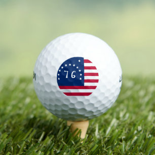 Balles De Golf La bannière de Bennington : le 76 drapeau de batai