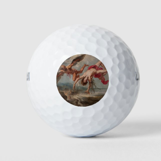 Balles De Golf La chute d'Icarus (par Jacob Peter Gowy) (Devant)