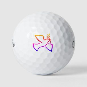 Balles De Golf La colombe de la paix