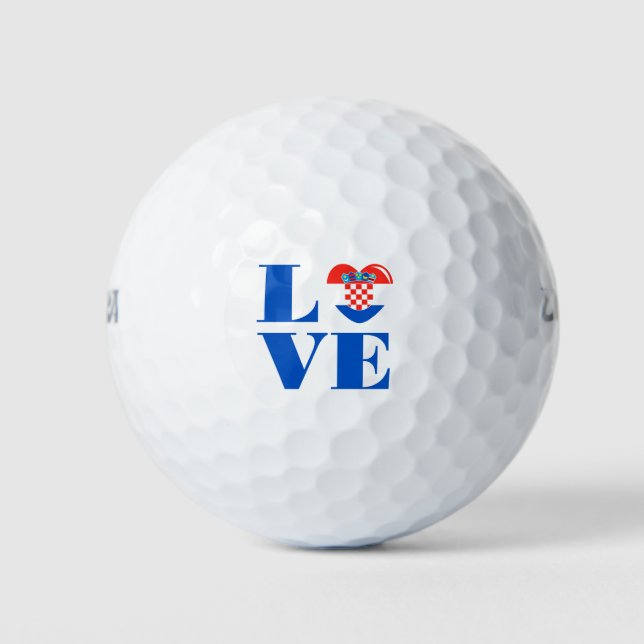 Balles De Golf La Croix de l'amour (Devant)
