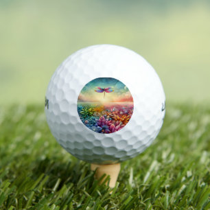 Balles De Golf La danse de la libellule Sac d'alimentation réutil