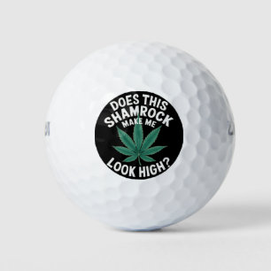 Balles De Golf La fête drôle de Saint-Patrick pour les gars Grand