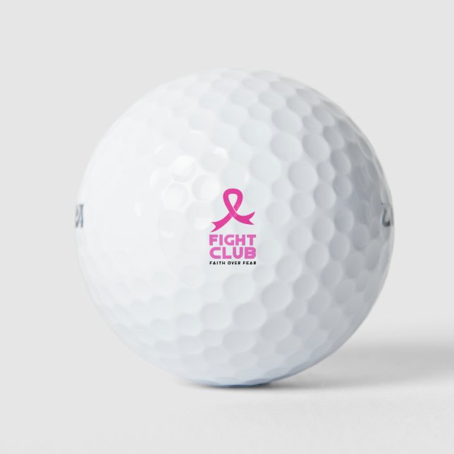 Balles De Golf La foi au-dessus de la peur (Devant)