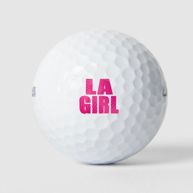 Balles De Golf LA Girl (Devant)