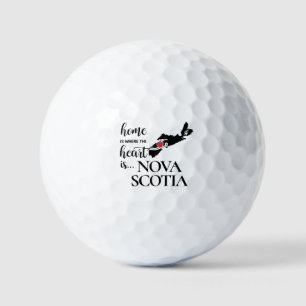 Balles De Golf La maison de la Nouvelle-Écosse est là où se trouv