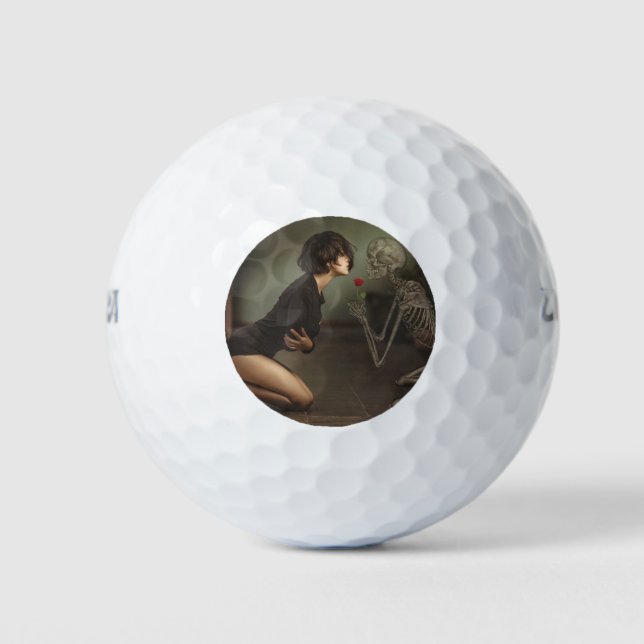 Balles De Golf La mort et la jeune femme (Devant)