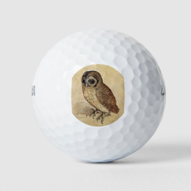 Balles De Golf La Petite Chouette (par Albrecht Durer) (Devant)