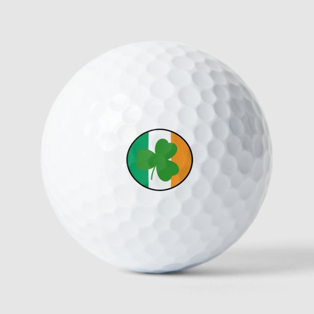 Balles De Golf La Saint-Patrick (Recto)