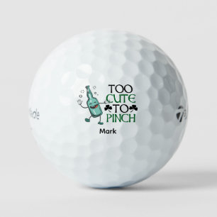 Balles De Golf . La Saint-Patrick drôle de dicton avec de la bièr