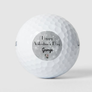 Balles De Golf La Saint-Valentin personnalisée de luxe