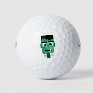 Balles De Golf La tête du monstre Frankenstein