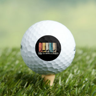 Balles De Golf La vie est une série de choix Golf drôle de golf