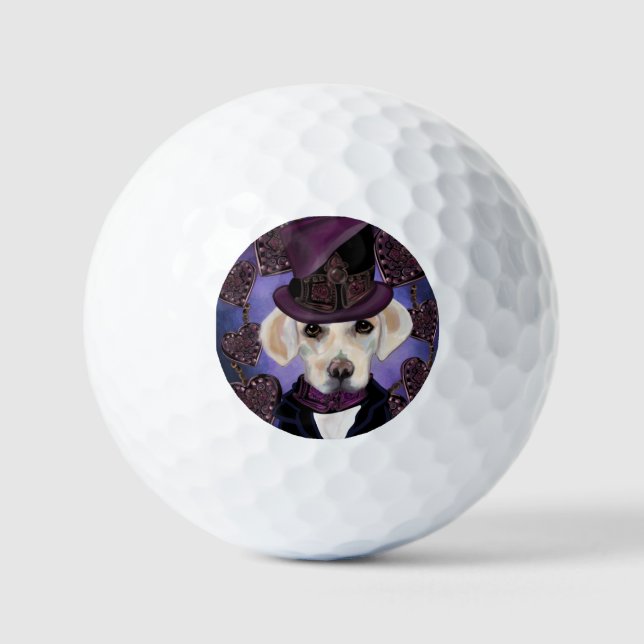 BALLES DE GOLF LABRADOR RETRIEVER            (Recto)