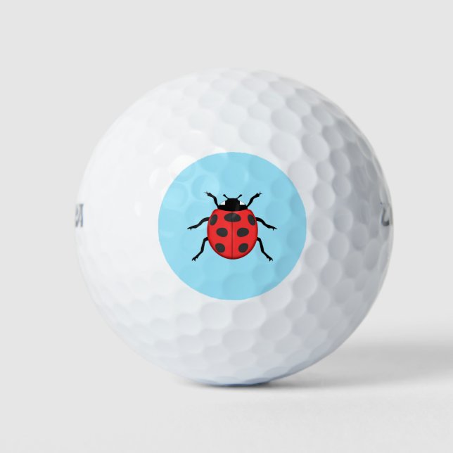 Balles De Golf Ladybug (Devant)