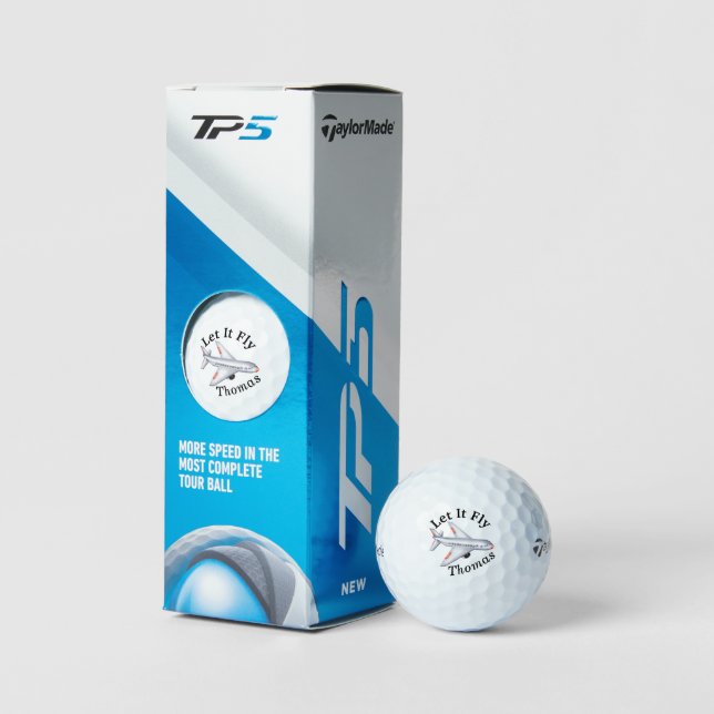 Balles De Golf Laissez-le voler sur mesure (Conditionnement)