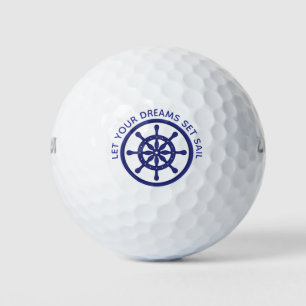 Balles De Golf Laissez vos rêves prendre le large Retraite