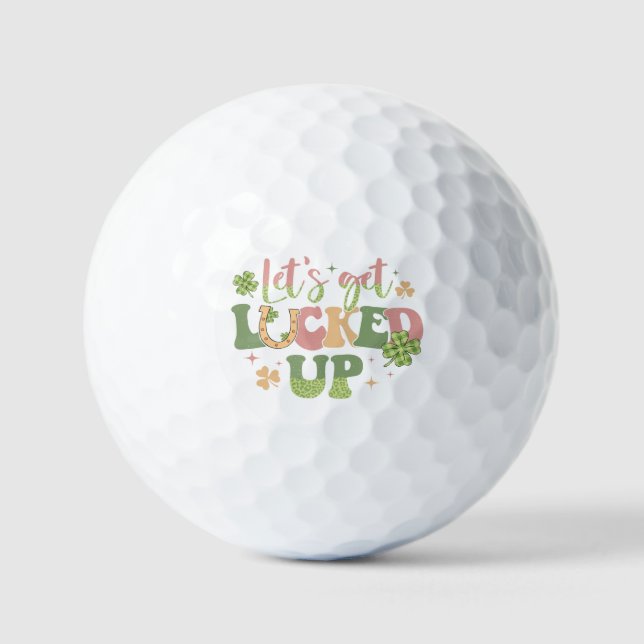 Balles De Golf Laissons-nous chanceler (Recto)