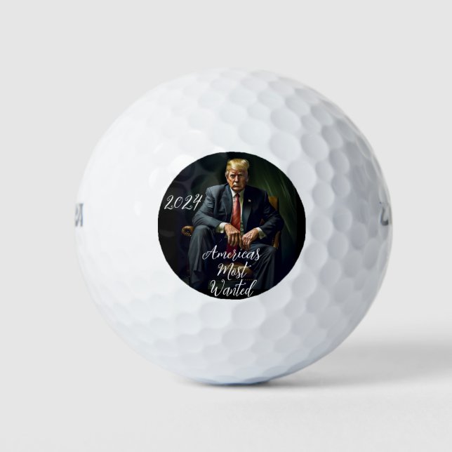 Balles De Golf L'Amérique à nouveau grande (Devant)