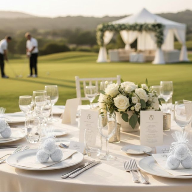 Balles De Golf 'L'amour est à son comble.' Cadeaux de mariage sou (Créateur téléchargé)