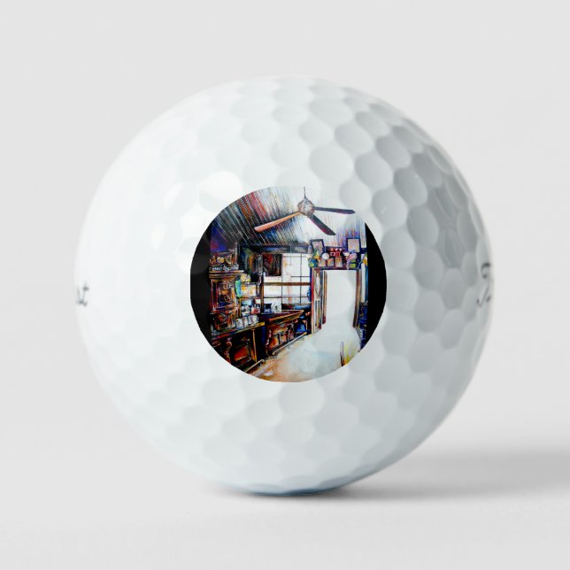 Balles De Golf L'amour n'est pas un mur, c'est un pont (Recto)