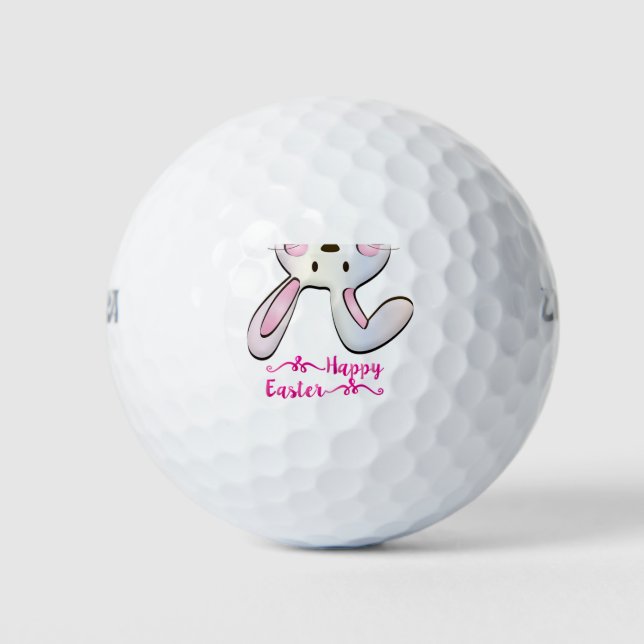 Balles De Golf Lapin de Pâques ! (Devant)